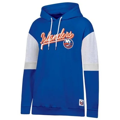 New - NHL New York Islanders Women's Fleece Hooded Sweatshirt - M Hoodie with Logo Branding Identity New - NHL New York Islanders Women's Fleece Hooded Sweatshirt - M Hoodie with Logo Branding Identity