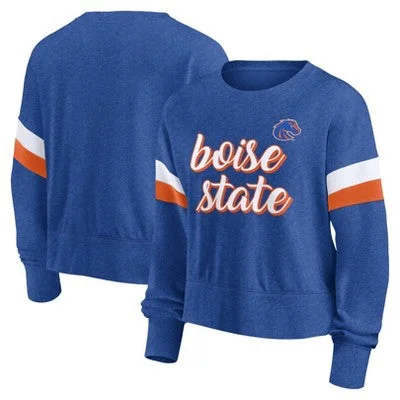 New - NCAA Boise State Broncos Women's Crew Neck Fleece Sweatshirt - XL Hoodie with Strings Custom Fit Adjustable New - NCAA Boise State Broncos Women's Crew Neck Fleece Sweatshirt - XL Hoodie with Strings Custom Fit Adjustable
