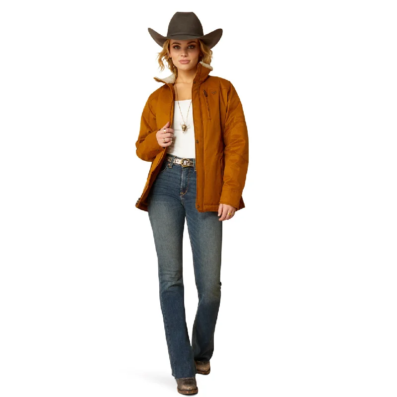 Ariat Ladies Grizzly Insulated Chestnut Brown Jacket 10047767 Herringbone Jacket Houndstooth Jacket Plaid Jacket Ariat Ladies Grizzly Insulated Chestnut Brown Jacket 10047767 Herringbone Jacket Houndstooth Jacket Plaid Jacket