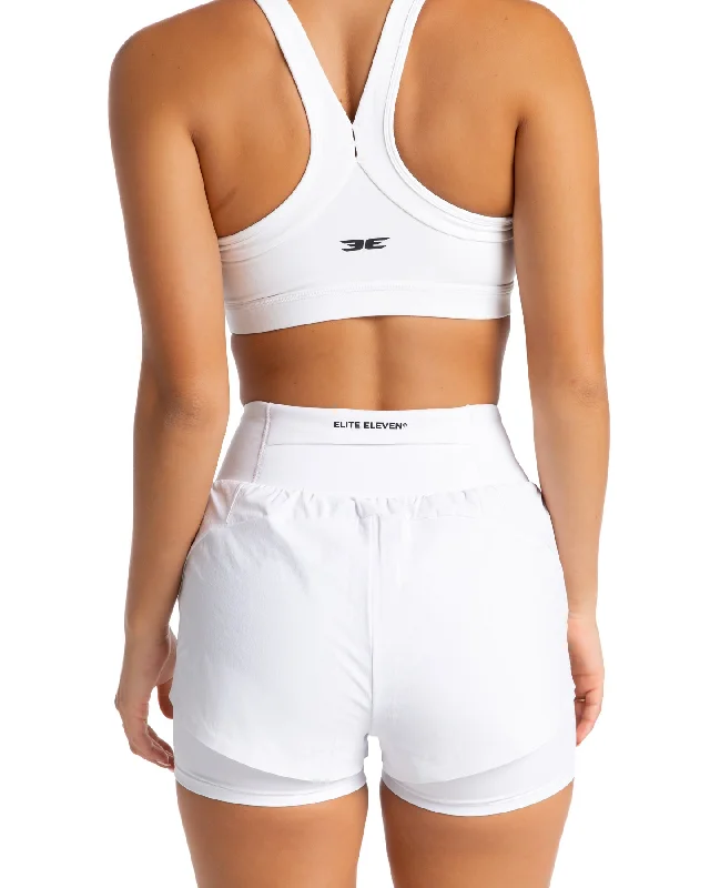 Ace Combo Shorts - White