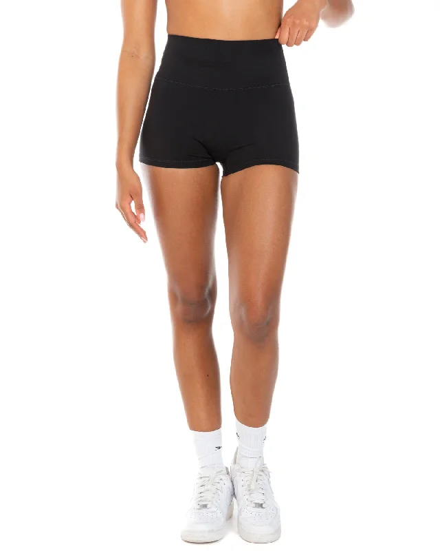 Aura SF Micro Shorts - Black