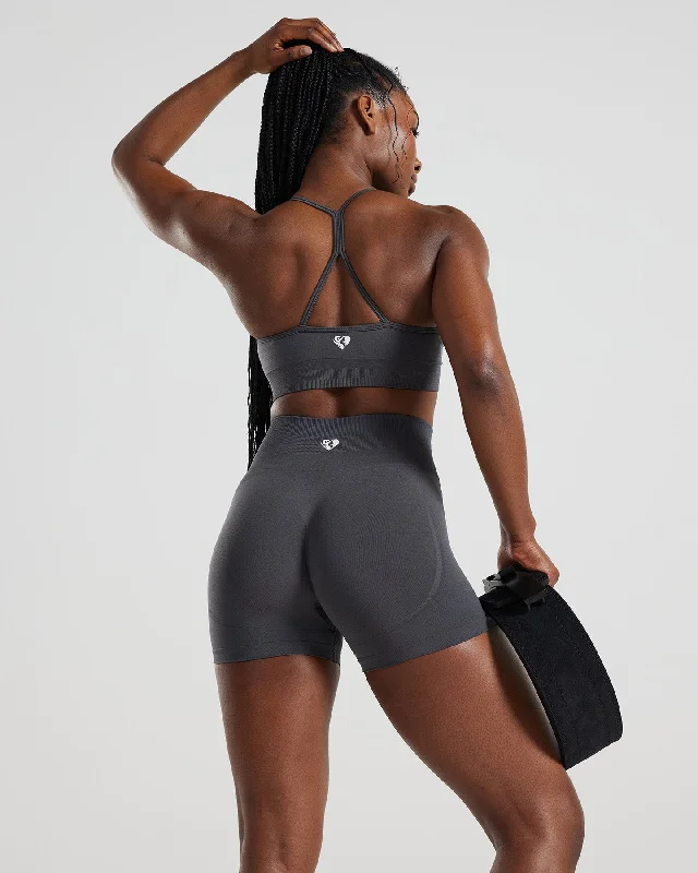 Define Seamless Racer Back Bra | Graphite