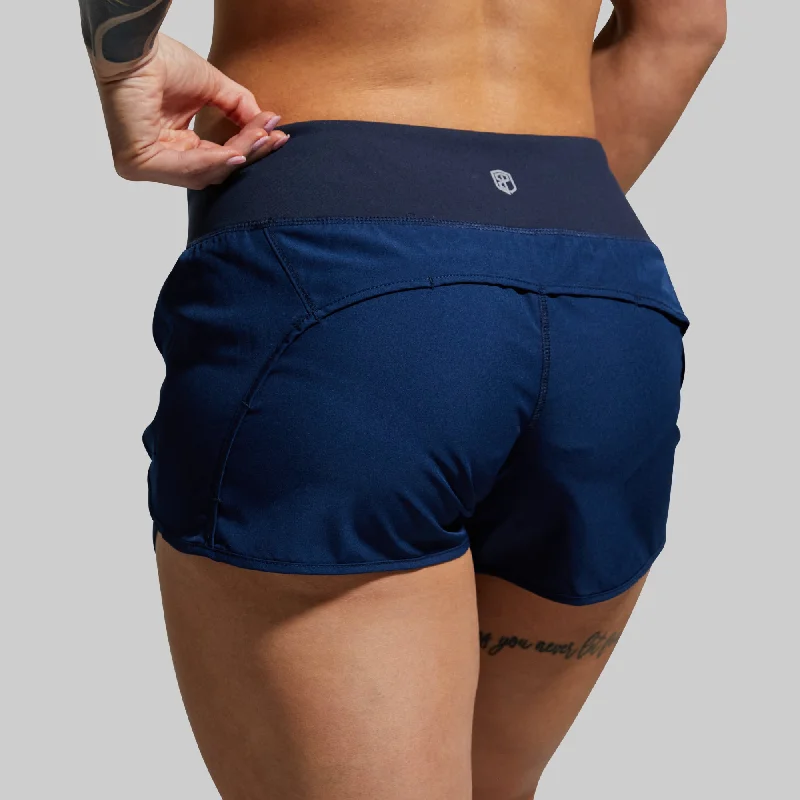 Free Flow Short (Navy)