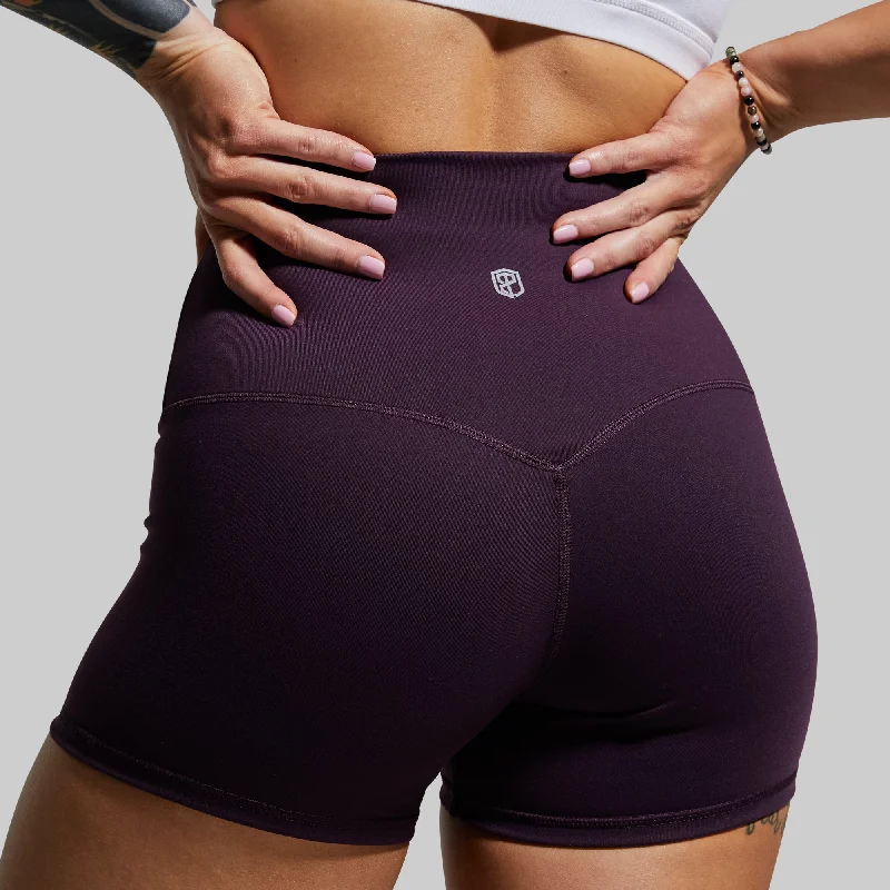 New Heights Booty Short (Plum)