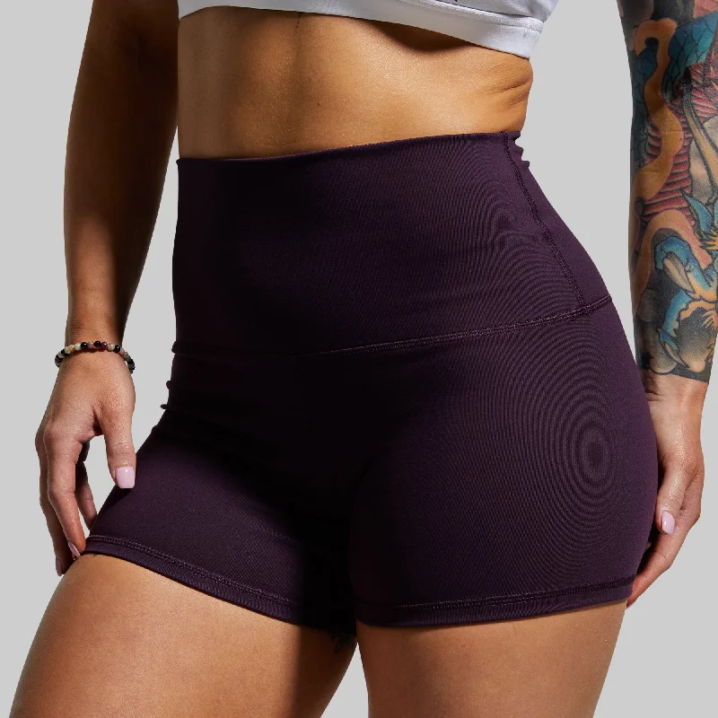 New Heights Booty Short (Plum)