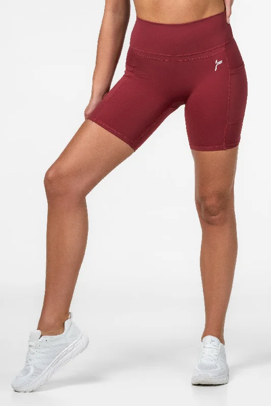 Red Techna Shorts