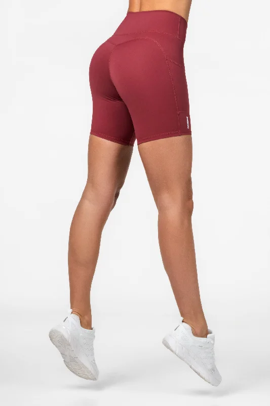 Red Techna Shorts