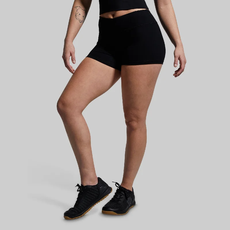 Renewed Vigor Booty Short 2.0 (Black)