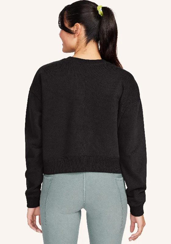 Soft French Terry Crop Pullover