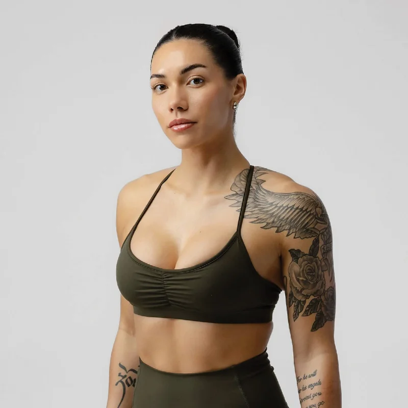 Strive Bra - Forest Green