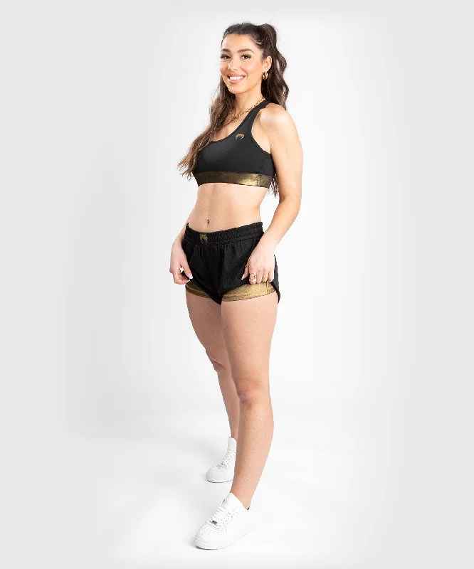 Venum Lightning Double Layer Shorts - For Women - Black/Gold