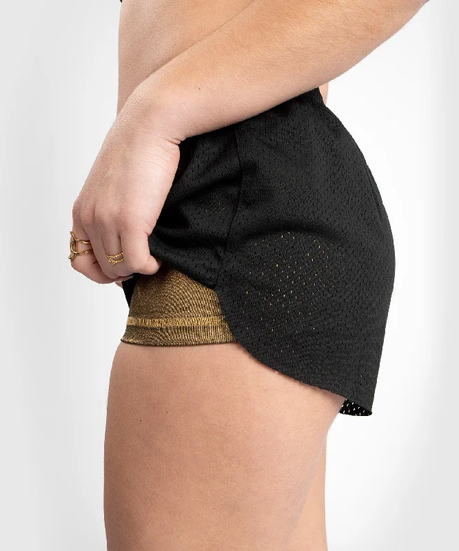 Venum Lightning Double Layer Shorts - For Women - Black/Gold