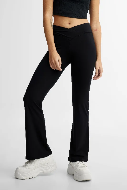 Legging jambe évasée - Femme