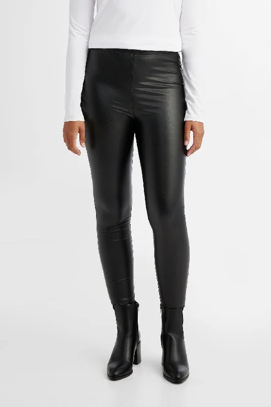 Prix pop, legging faux cuir - Femme