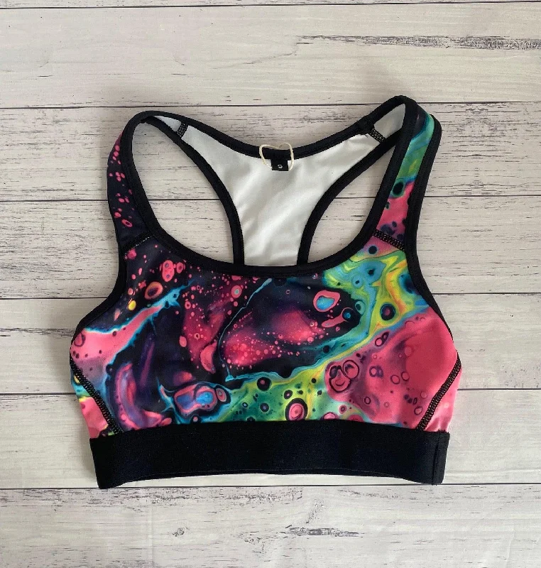 Racer Back Sports Bra - Print