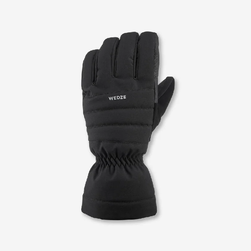 ADULT SKI GLOVES 500 - PLUM