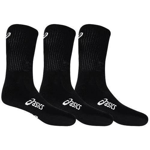 Asics Pace Crew Sock 3 Pack - Performance Black