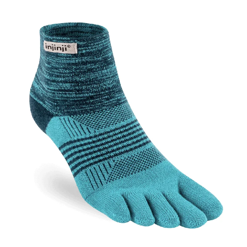 Injinji TRAIL Womens Specific Midweight Mini-Crew Running Socks