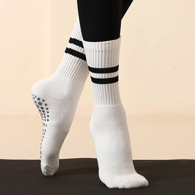 Long yoga socks