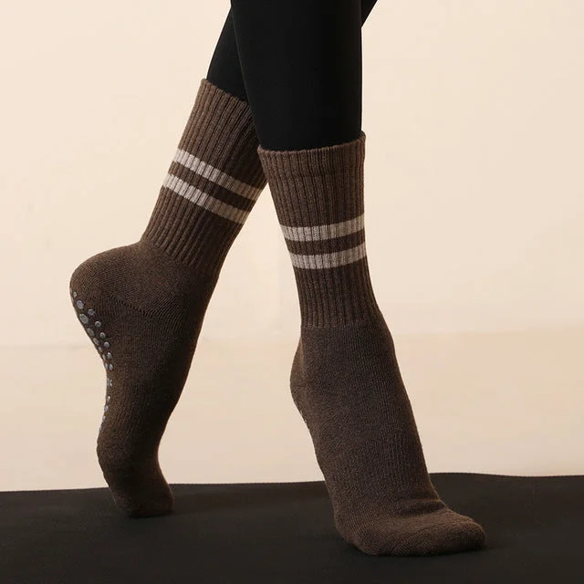 Long yoga socks