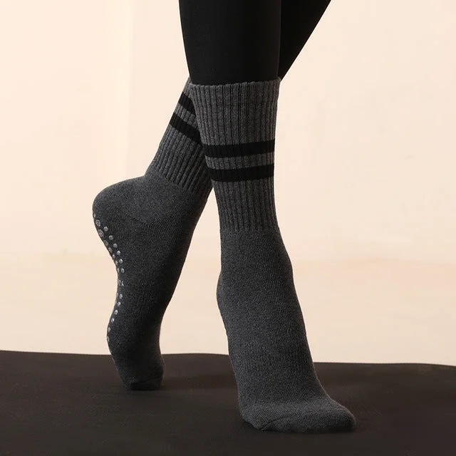 Long yoga socks