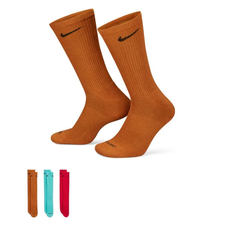 Nike Everyday Plus Cushioned (3 Pack) - Multi Colour