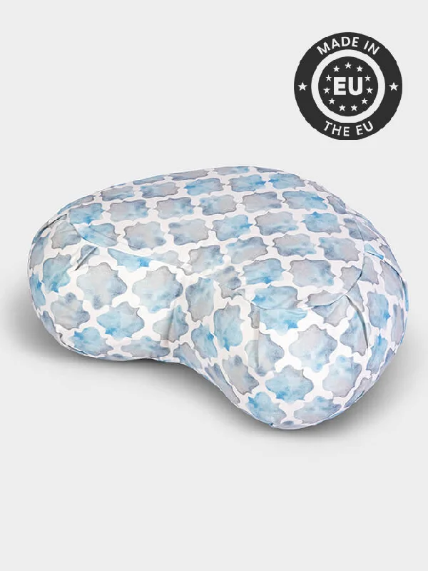 Yoga Studio EU Crescent Buckwheat Designed Meditation Cushion - Abstract Collection