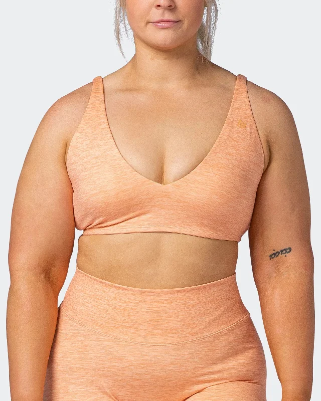 Fast Time Bra - Apricot Marl