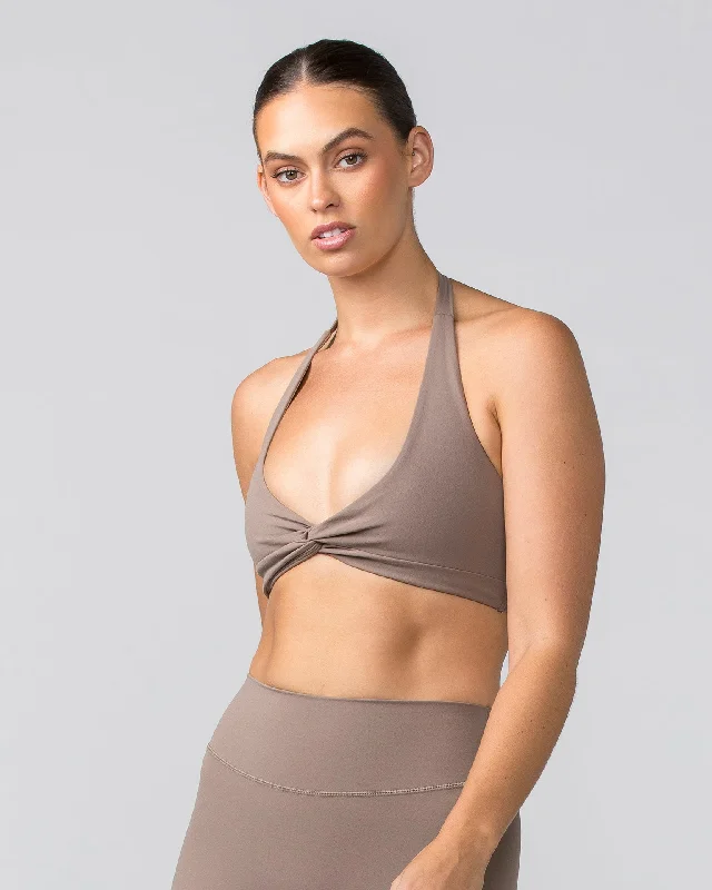 Hype Halter Bralette - Mushroom