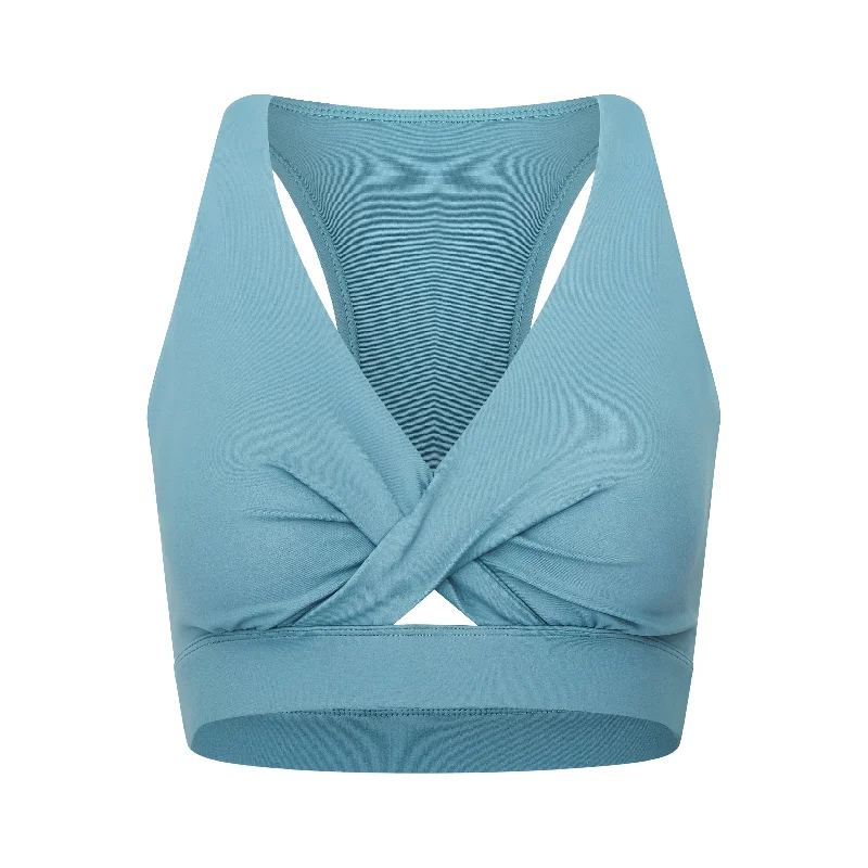 Iris Wrap Bra Sky Blue