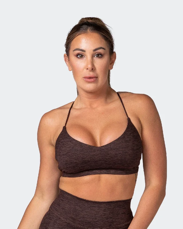 Sun Kissed Bralette - Coffee Marl