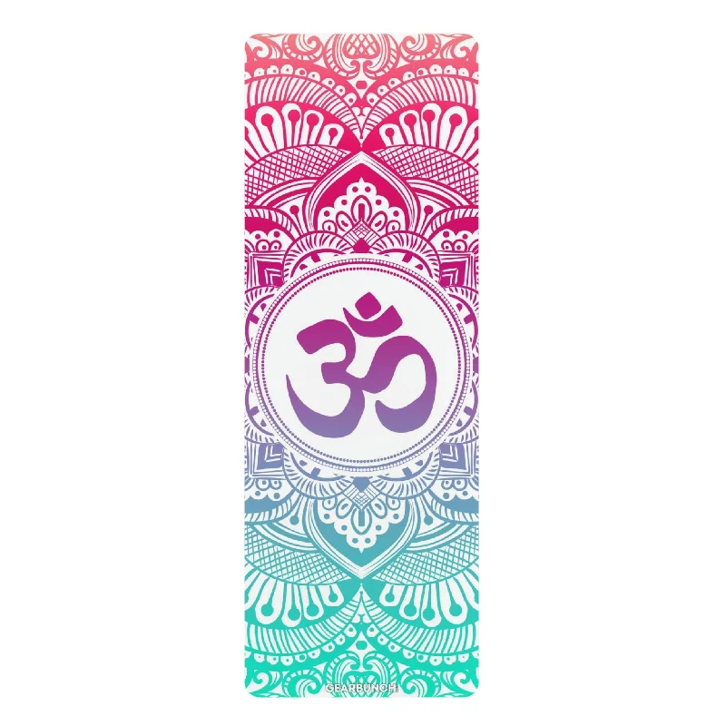 GearBunch Bright Om Yoga Mat