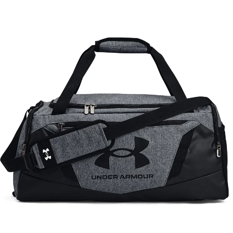 Under Armour Undeniable 5.0 SM Duffle Bag - Pitch Grey Medium Heather/Black